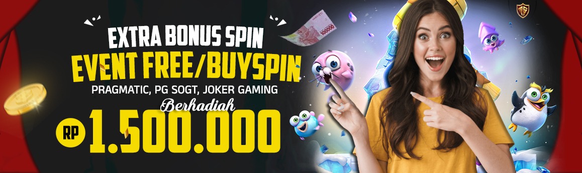 EVENT BONUS FREE SPIN & BUY SPIN TAMANSLOT77